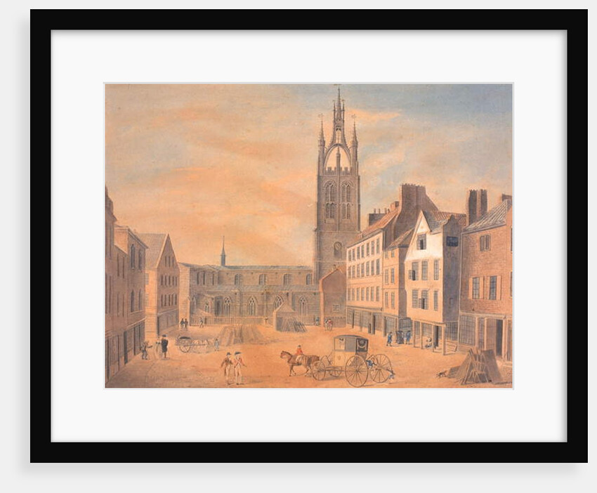 North View of St Nicholas' Church by Robert Johnson