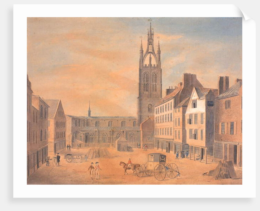 North View of St Nicholas' Church by Robert Johnson