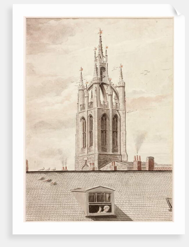 Lantern Spire of St Nicholas by English School