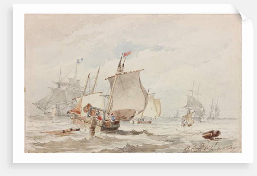 Off Hartlepool by John Wilson Carmichael