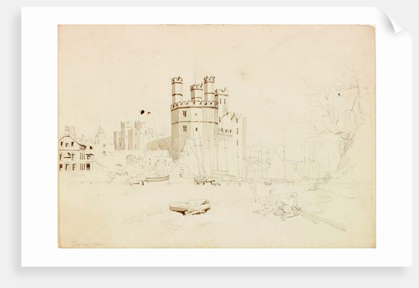 Caernarvon Castle by John Wilson Carmichael