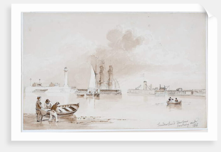 Sunderland Harbour Looking Out by John Wilson Carmichael