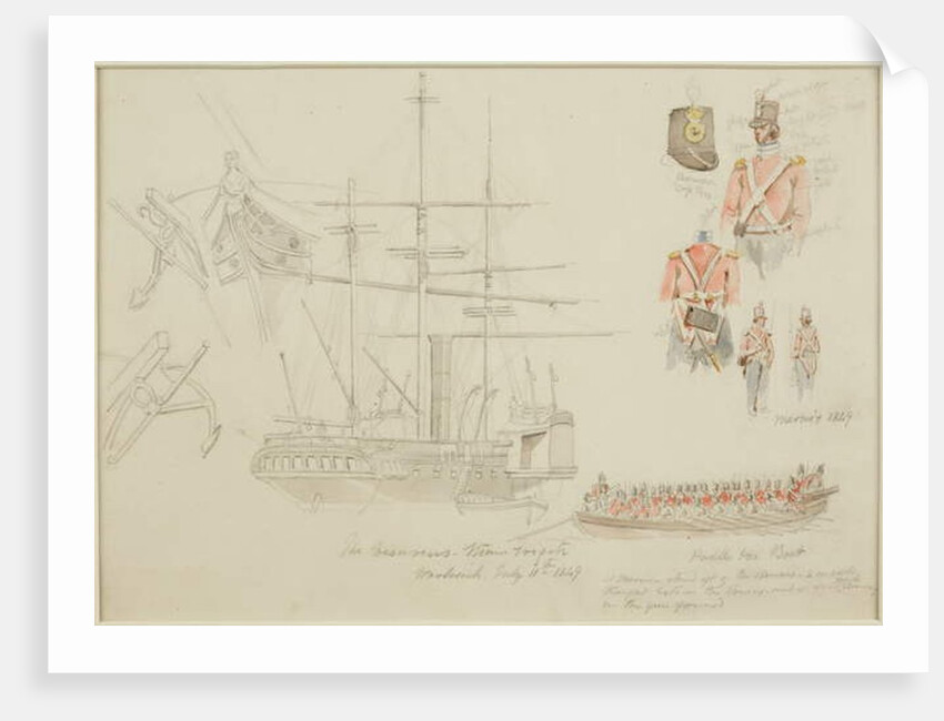 Studies at Woolwich by John Wilson Carmichael