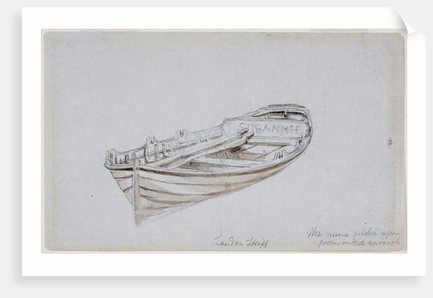 London Skiff by John Wilson Carmichael
