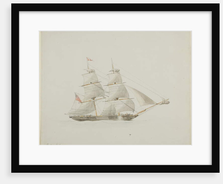 The Brig Jack by John Wilson Carmichael