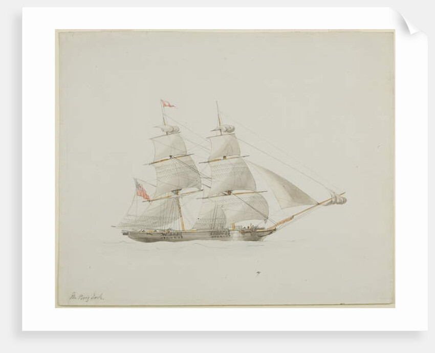 The Brig Jack by John Wilson Carmichael