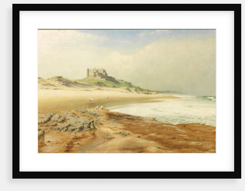 Bamburgh Castle by Henry Burdon Richardson