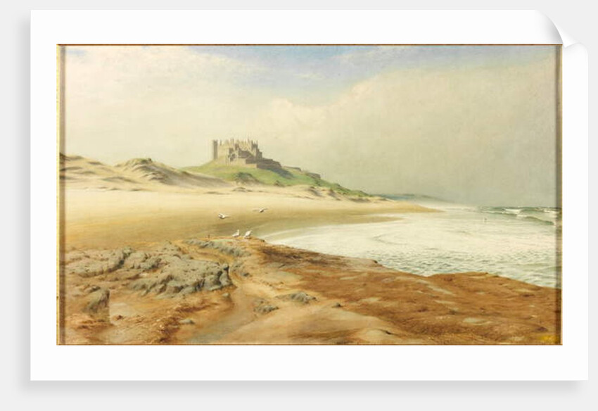 Bamburgh Castle by Henry Burdon Richardson