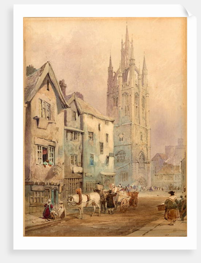St Nicholas' Cathedral, Newcastle upon Tyne by Thomas Miles Richardson