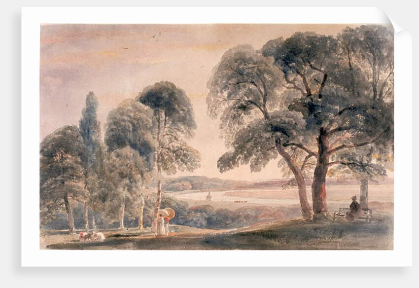 Weybridge Meadows by Peter de Wint