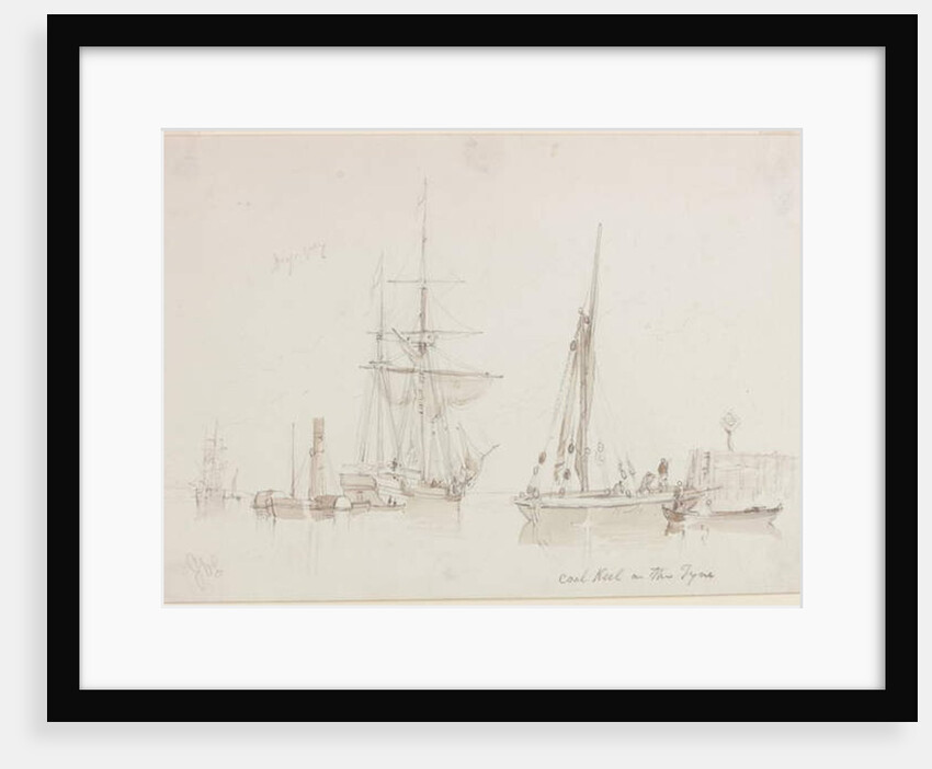 Coal Keel on the Tyne by John Wilson Carmichael