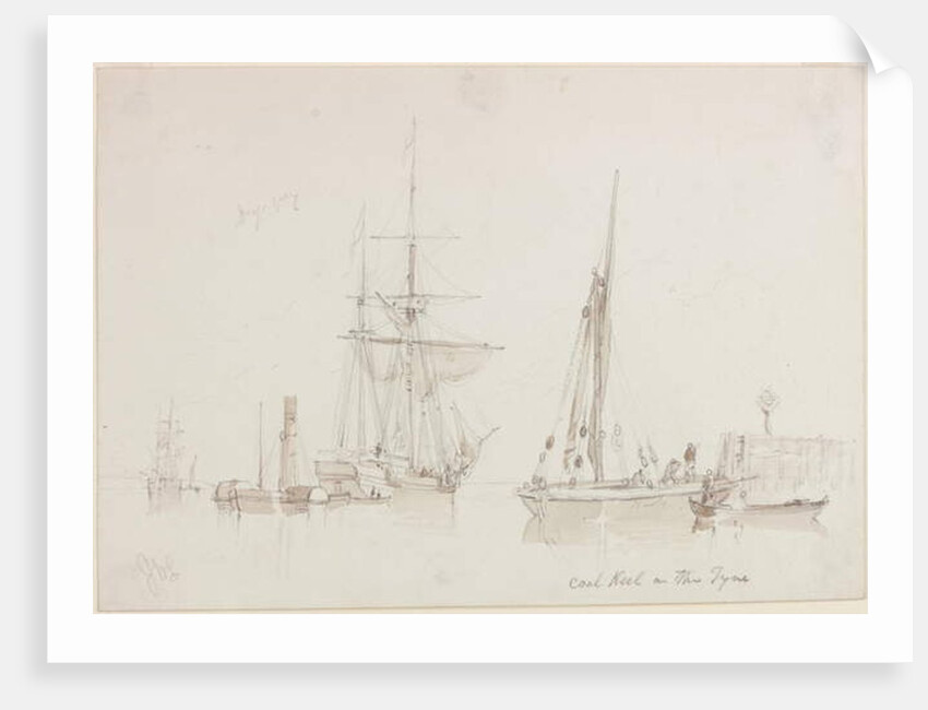 Coal Keel on the Tyne by John Wilson Carmichael