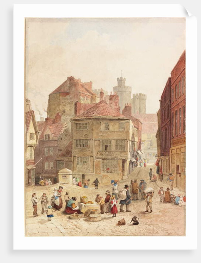 The Castle, Newcastle upon Tyne by John Wykeham Archer