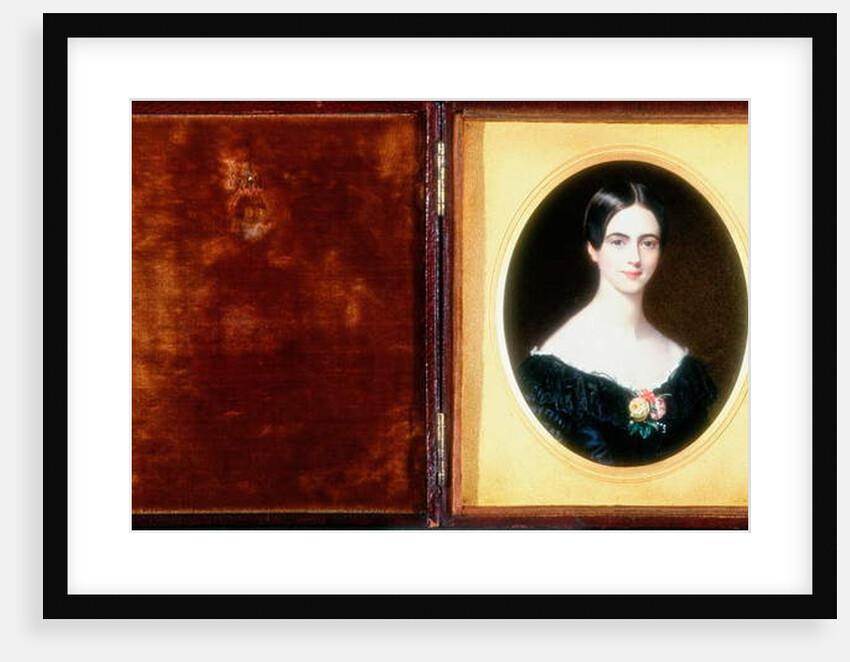 Portrait of Elizabeth Ann Benson in 1841 by Harriet Mackreth