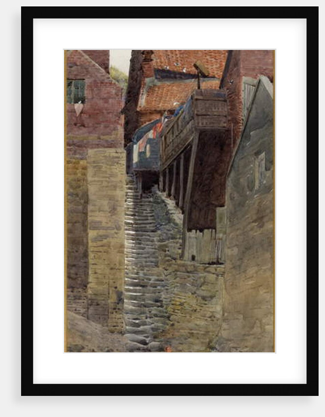 Stairs, Old Whitby by William Cosens Way