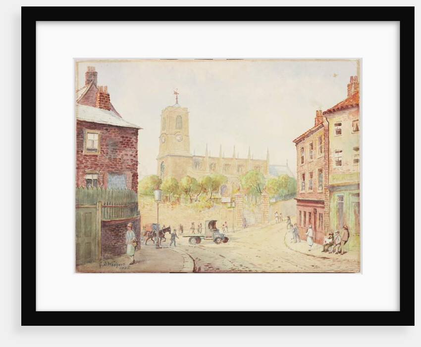 St. Mary's, Gateshead, 1925 by George Barclay Wishart