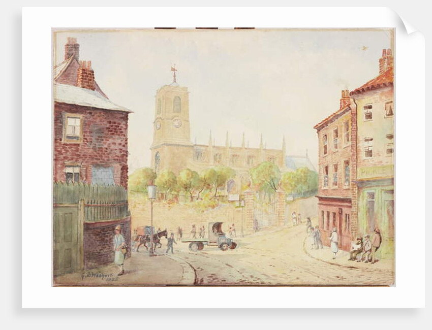 St. Mary's, Gateshead, 1925 by George Barclay Wishart