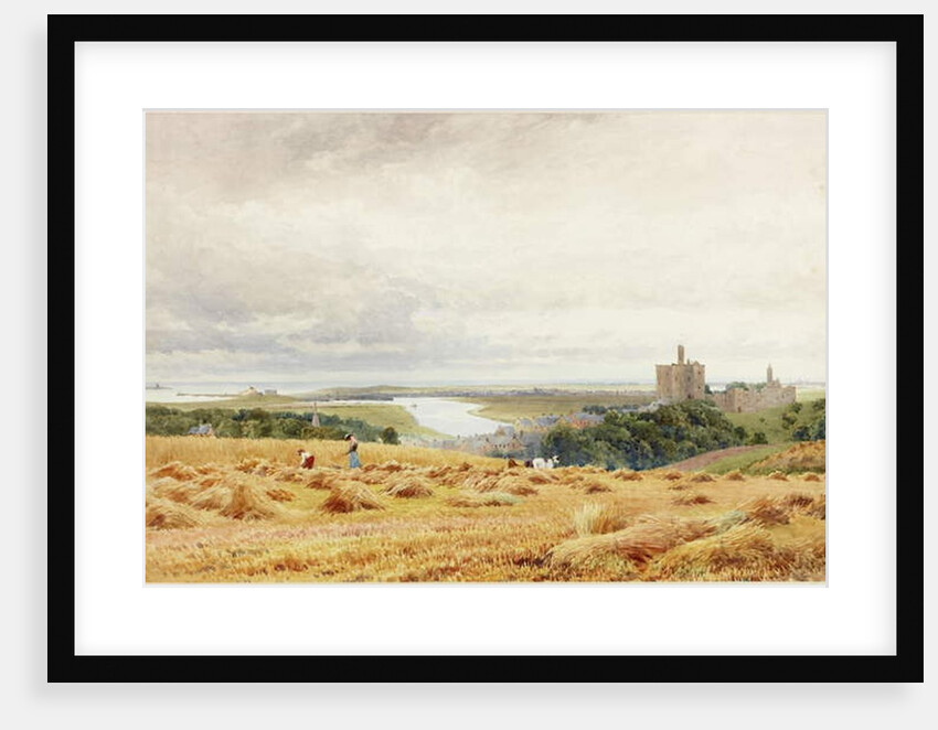 Warkworth Castle by Harold Palmer