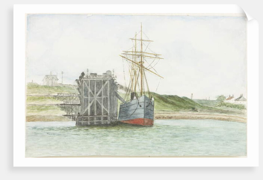 Albert Edward Docks. The S.S. Willkarnman by James Henry Cleet