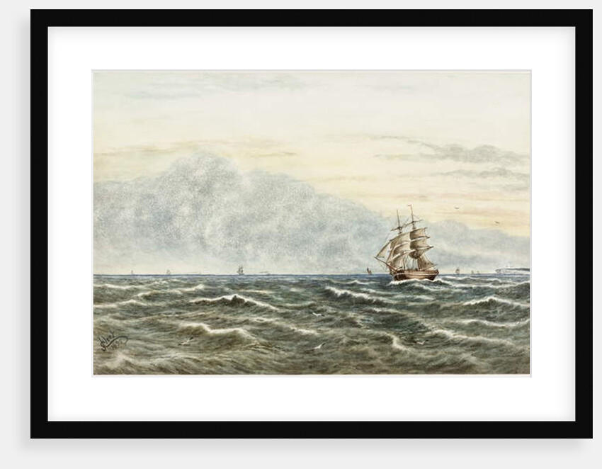 Shipping Scene off Tynemouth by James Henry Cleet