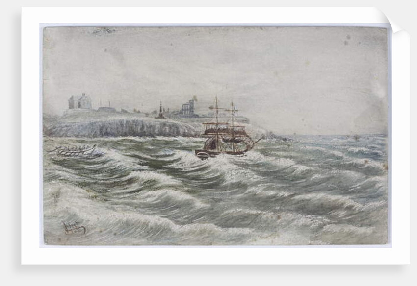 Stranding of the Beloy of Littlehampton and Loss of the Life Boat Crew of the Tyne by James Henry Cleet