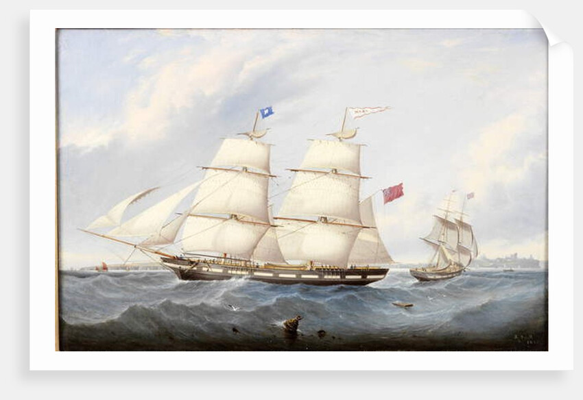 The Collier Brig 'Mary' by John Scott