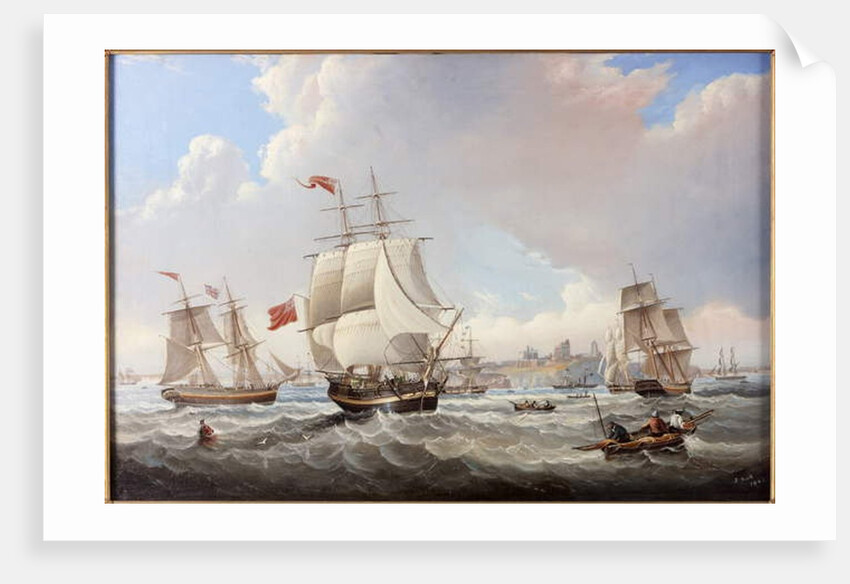 The Brig 'Margaret' by John Scott