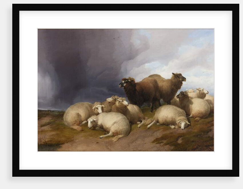 The Approaching Storm by Thomas Sidney Cooper