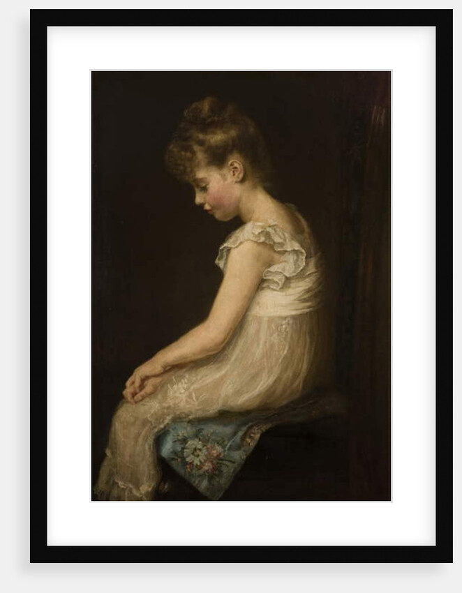 Meditation, 1879 by John Everett Millais