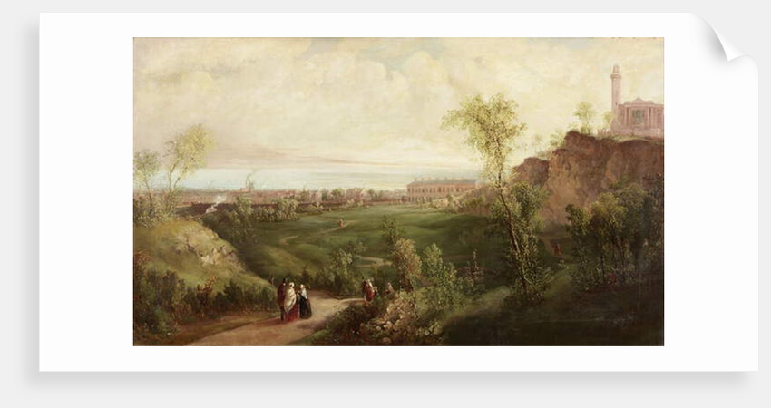 The Old Leith Walk, Edinburgh, c.1840-45 by Thomas Miles Richardson