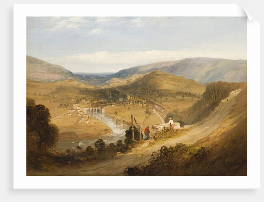 A Welsh Valley by Edmund John Niemann