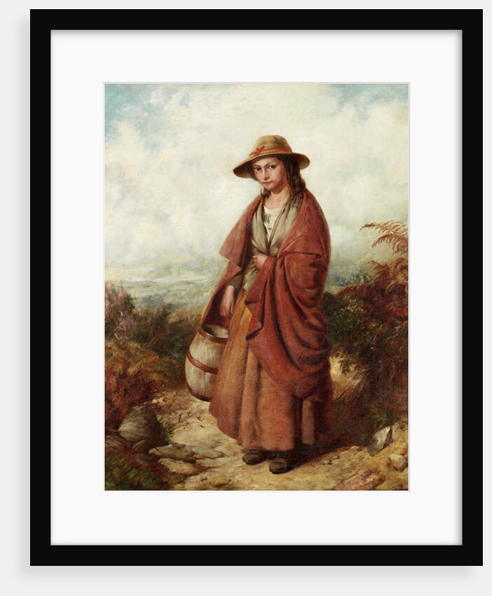 A Welsh Milkmaid by John Corbould