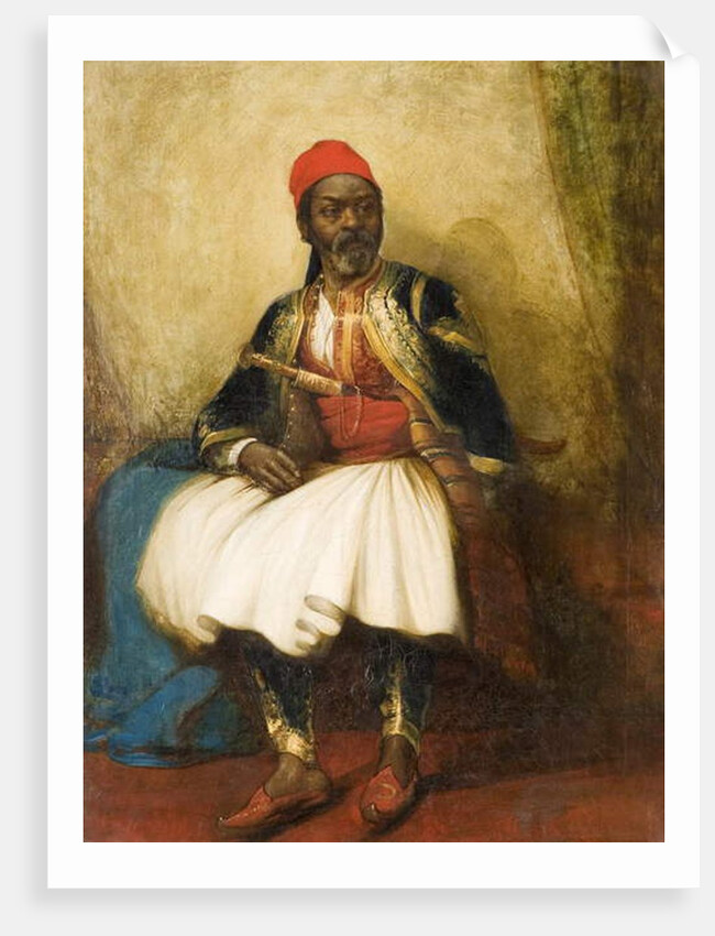 Portrait of a Moor in National Costume by Thomas Kent Pelham