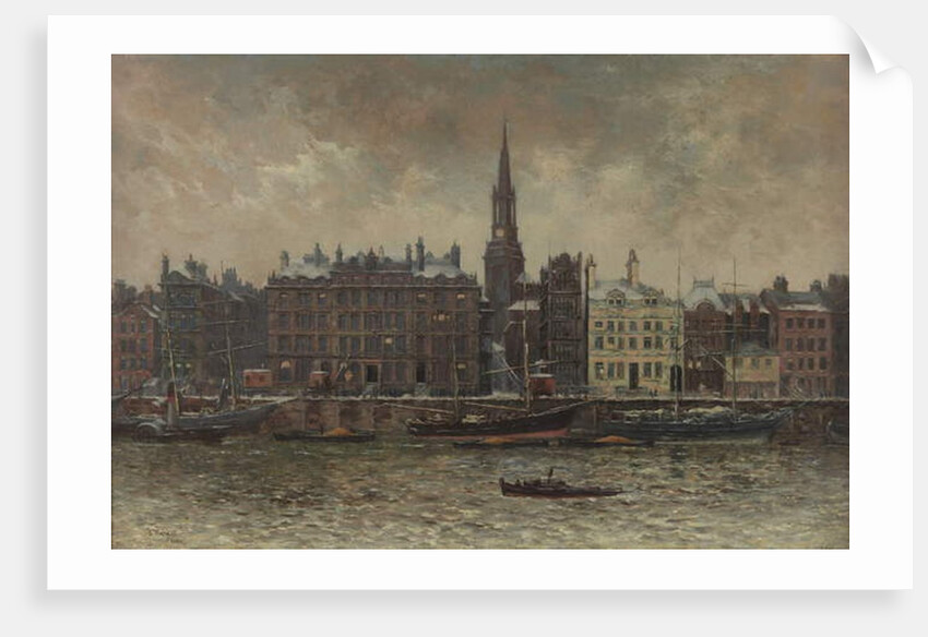 Quayside, Newcastle upon Tyne, 1886 by John Wallace