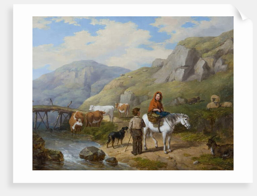 Wayside Gossip, 1846 by Isaac Henzell