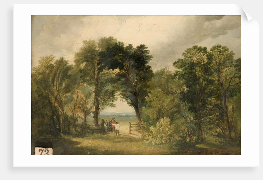 A Woodland Glade by Edward Calvert