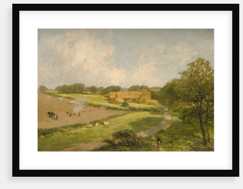 Landscape with Farm Buildings by James Peel