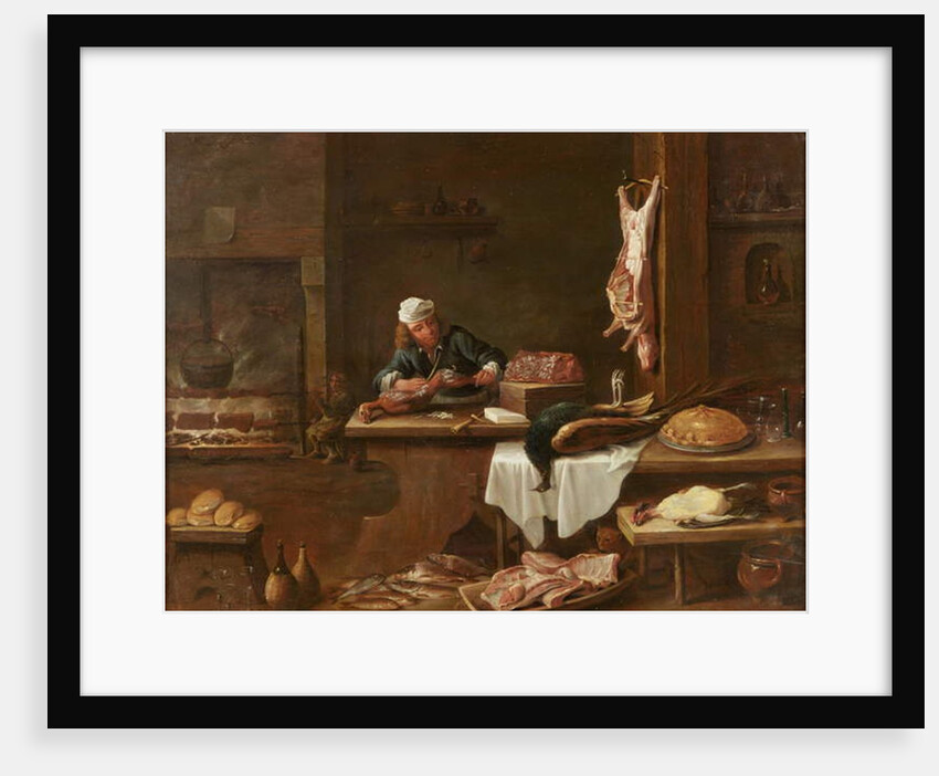 Kitchen of a Dutch Mansion by David the Younger Teniers