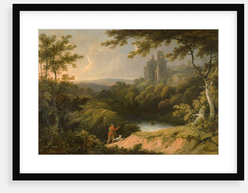Ruins of Rosslyn Castle, Midlothian, 1810 by George Arnald