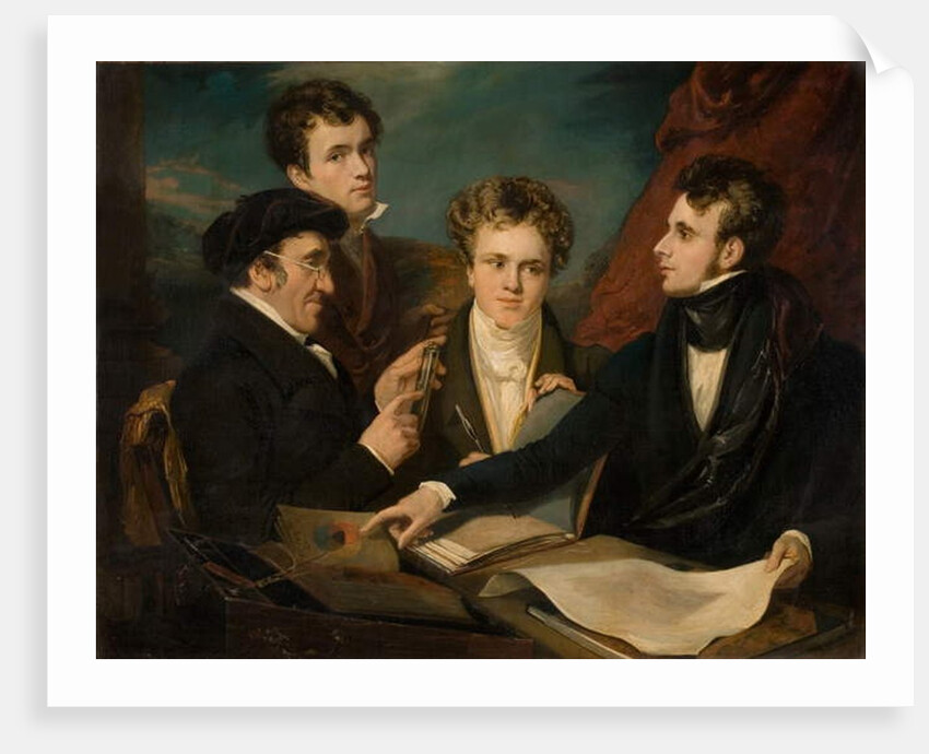 A Controversy on Colour by John Hayter