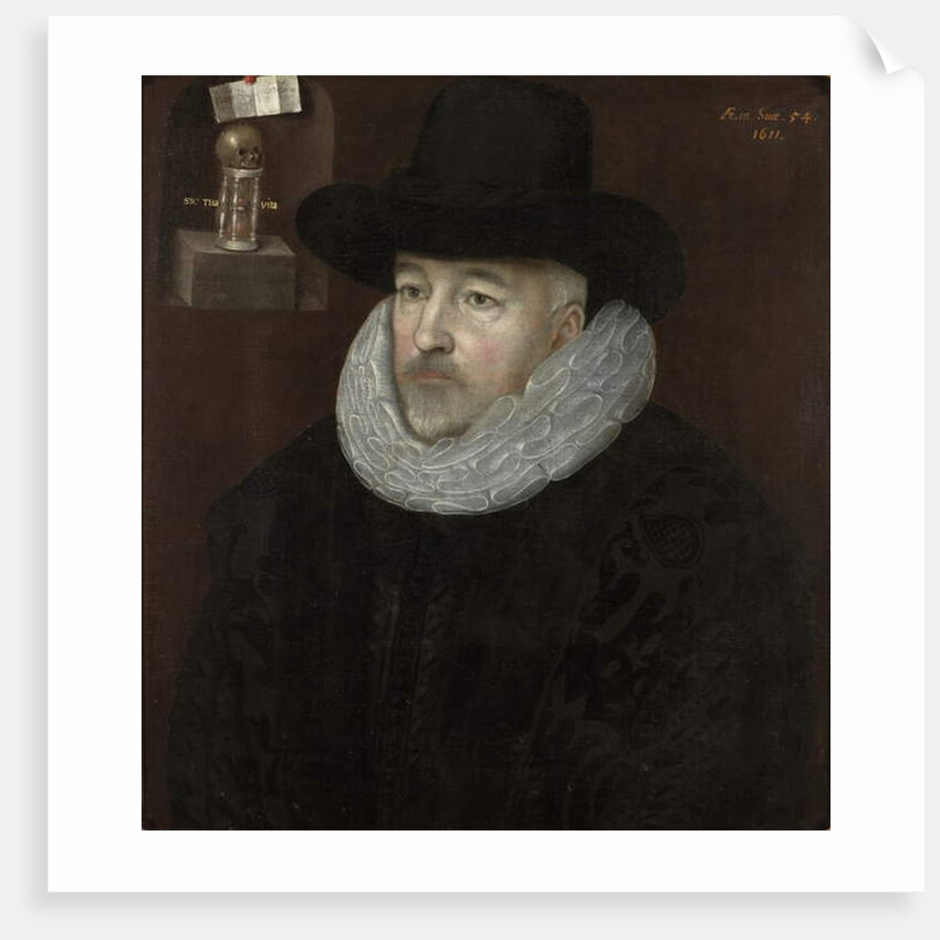 Portrait of a Man by Marcus the Younger Gheeraerts