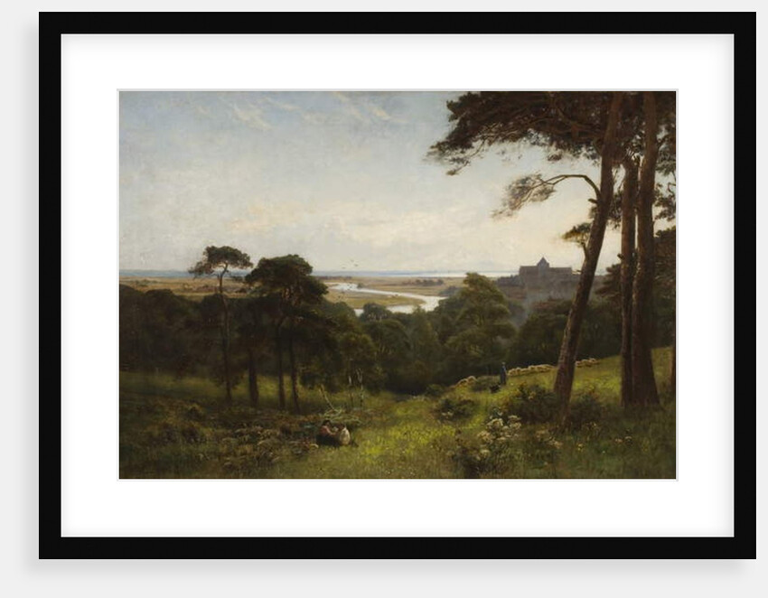 Arundel, Early Morning by Alfred East
