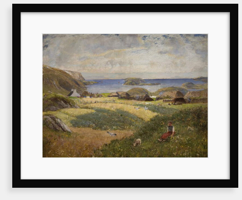 Crofts on the Island of Lewis by David Murray