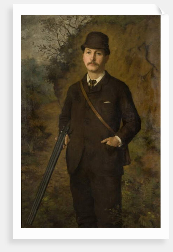 Portrait of John Rowell, 1884 by George W. Baldry