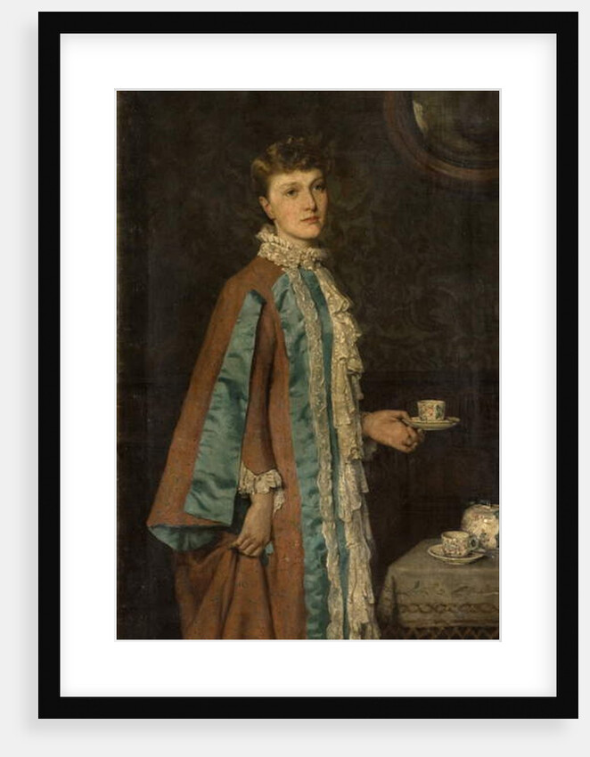 Portrait of Mrs. Clara Rowell, 1884 by George W. Baldry