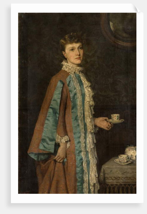 Portrait of Mrs. Clara Rowell, 1884 by George W. Baldry