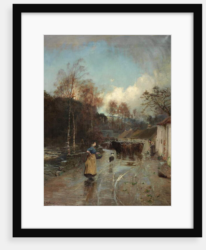 After Rain, 1889-1892 by Niels Moller Lund