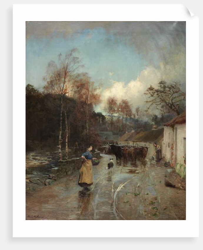 After Rain, 1889-1892 by Niels Moller Lund