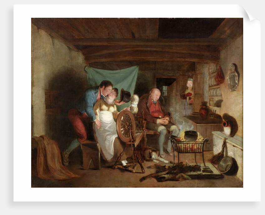 The Stolen Kiss by William Kidd