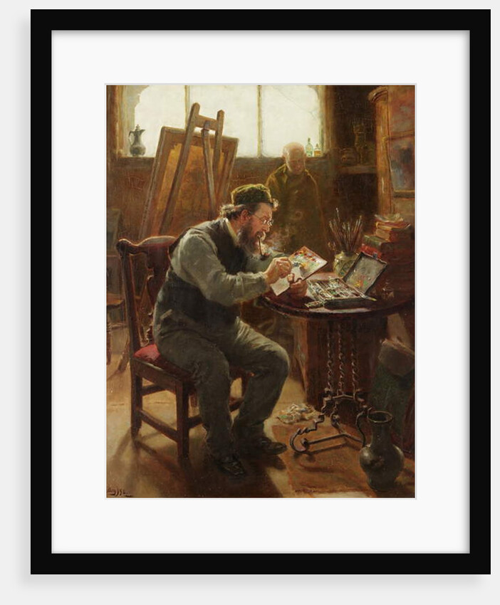 Portrait of Stephen Brownlow, 1892 by Ralph Hedley